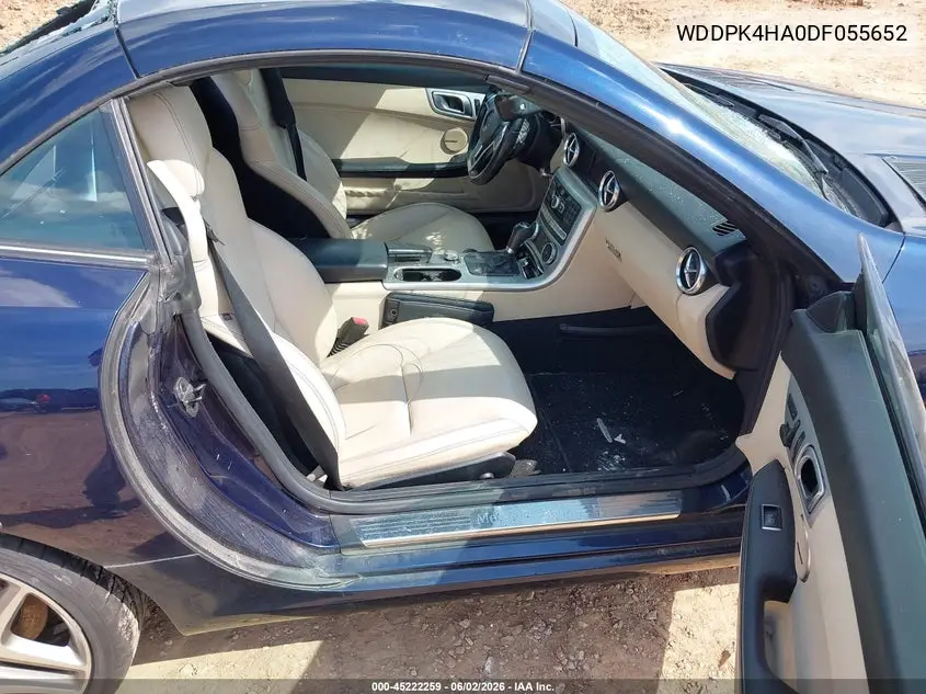 2013 Mercedes-Benz Slk 250 VIN: WDDPK4HA0DF055652 Lot: 45222259