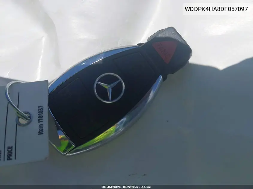 2013 Mercedes-Benz Slk 250 VIN: WDDPK4HA8DF057097 Lot: 45428126