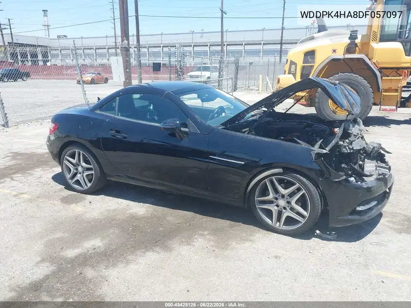 2013 Mercedes-Benz Slk 250 VIN: WDDPK4HA8DF057097 Lot: 45428126
