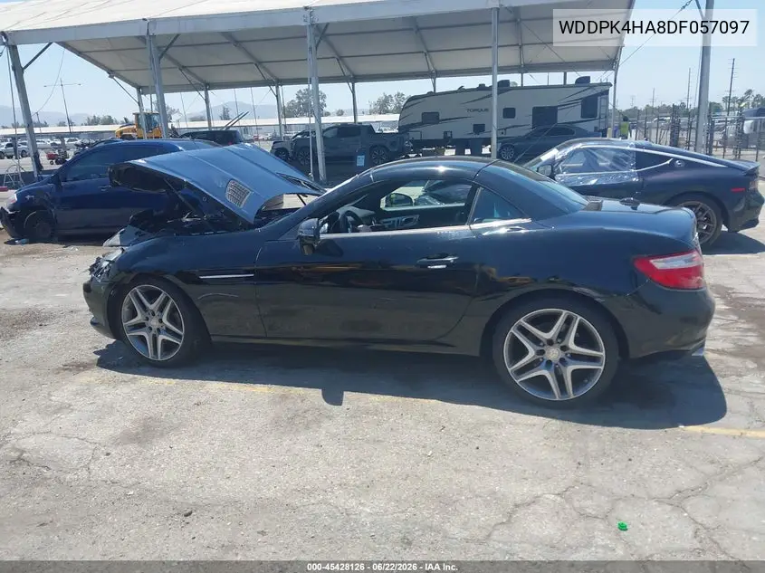 2013 Mercedes-Benz Slk 250 VIN: WDDPK4HA8DF057097 Lot: 45428126