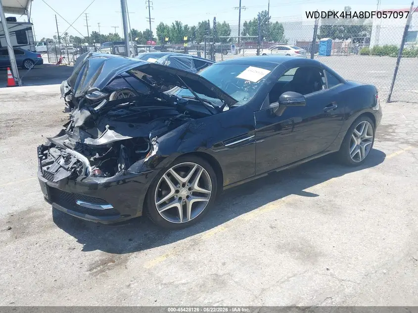 2013 Mercedes-Benz Slk 250 VIN: WDDPK4HA8DF057097 Lot: 45428126