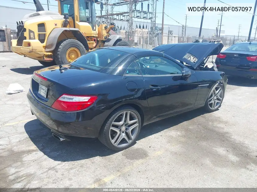 2013 Mercedes-Benz Slk 250 VIN: WDDPK4HA8DF057097 Lot: 45428126