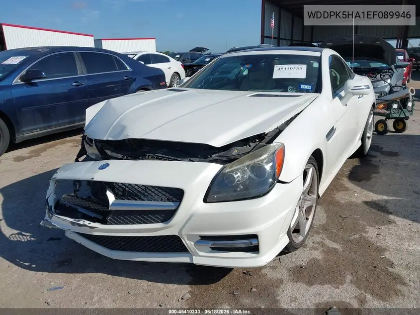 2014 Mercedes-Benz Slk 350 VIN: WDDPK5HA1EF089946 Lot: 45410333
