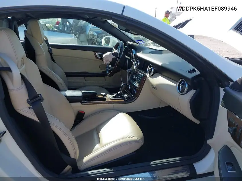 2014 Mercedes-Benz Slk 350 VIN: WDDPK5HA1EF089946 Lot: 45410333