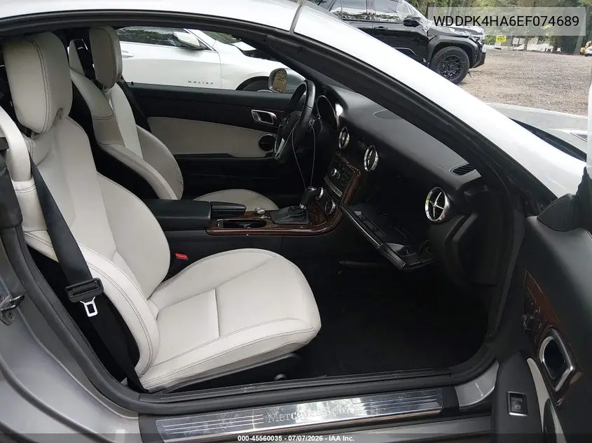 2014 Mercedes-Benz Slk 250 VIN: WDDPK4HA6EF074689 Lot: 45560035
