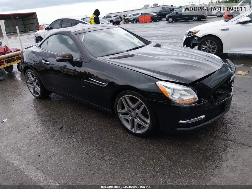 2015 Mercedes-Benz Slk 250 VIN: WDDPK4HA7FF098811 Lot: 44957868