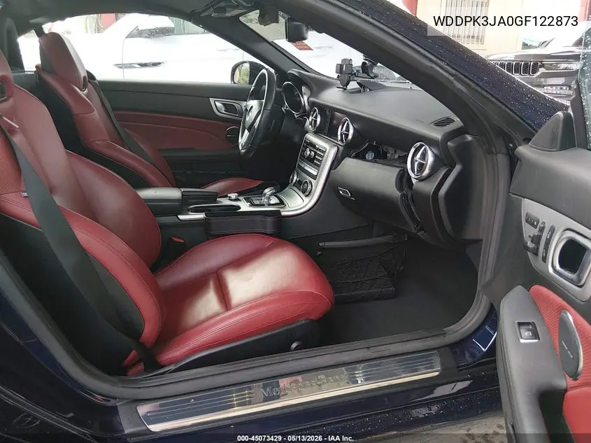 2016 Mercedes-Benz Slk 300 VIN: WDDPK3JA0GF122873 Lot: 45073429