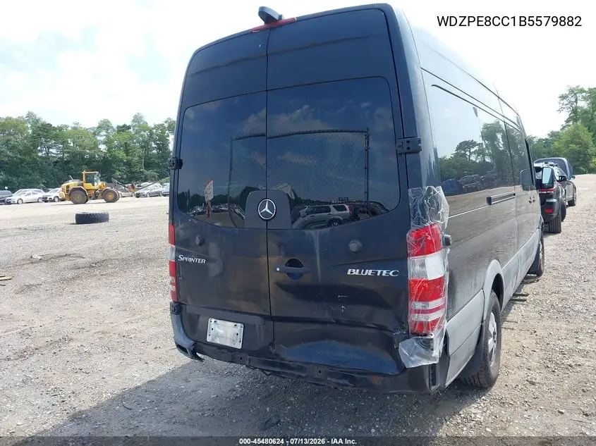 2011 Mercedes-Benz Sprinter 2500 High Roof VIN: WDZPE8CC1B5579882 Lot: 45480624