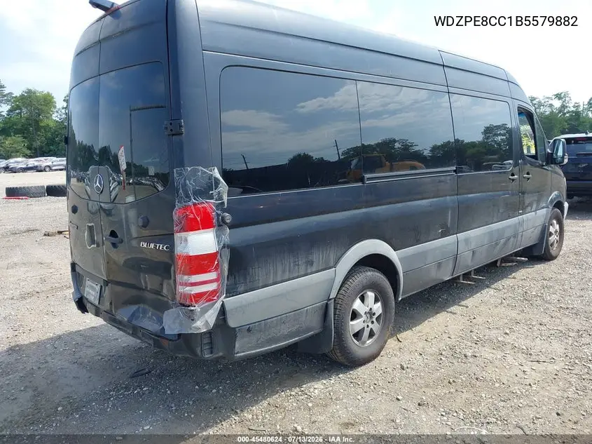 2011 Mercedes-Benz Sprinter 2500 High Roof VIN: WDZPE8CC1B5579882 Lot: 45480624