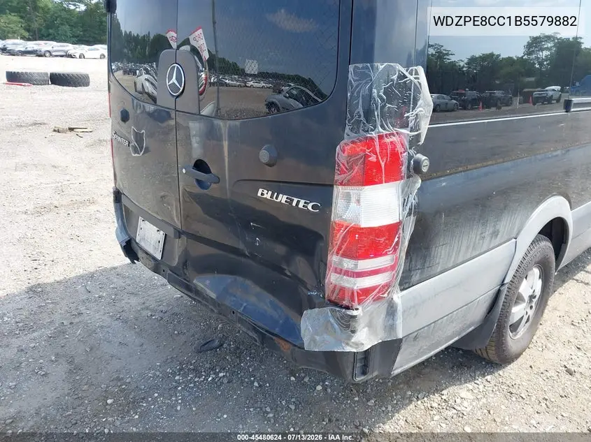 2011 Mercedes-Benz Sprinter 2500 High Roof VIN: WDZPE8CC1B5579882 Lot: 45480624