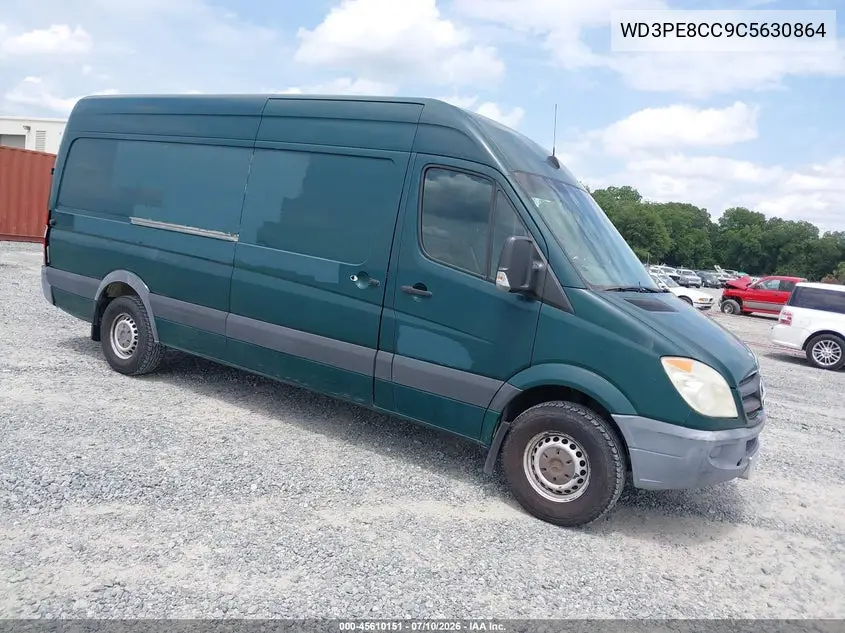 2012 Mercedes-Benz Sprinter 2500 High Roof VIN: WD3PE8CC9C5630864 Lot: 45610151