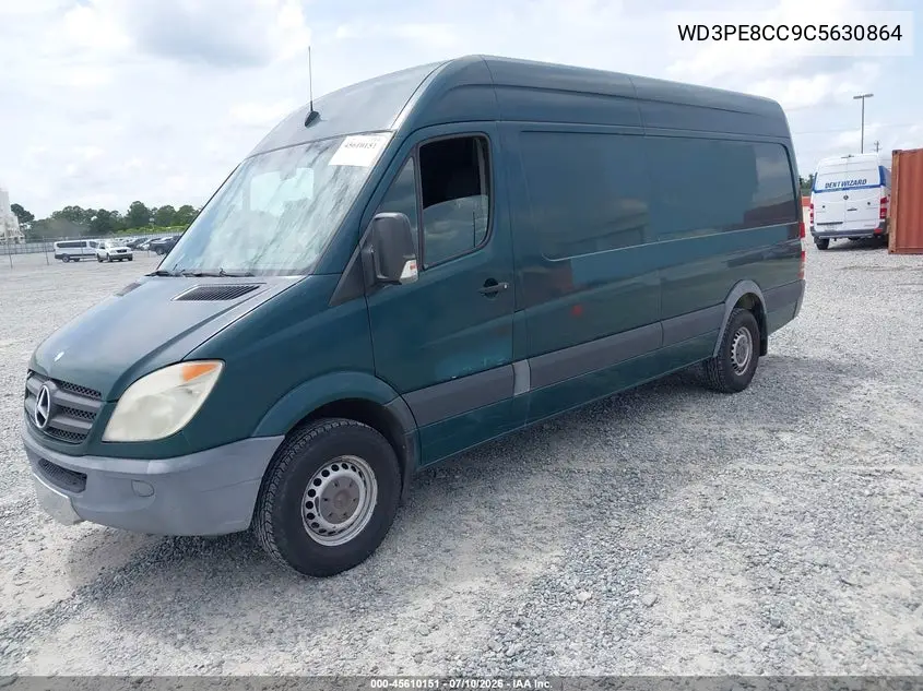 2012 Mercedes-Benz Sprinter 2500 High Roof VIN: WD3PE8CC9C5630864 Lot: 45610151