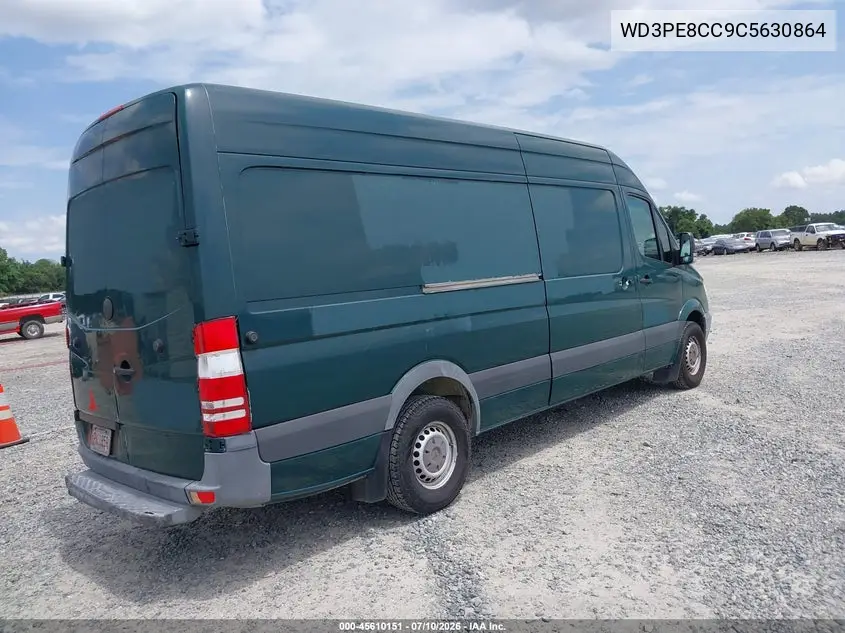 2012 Mercedes-Benz Sprinter 2500 High Roof VIN: WD3PE8CC9C5630864 Lot: 45610151