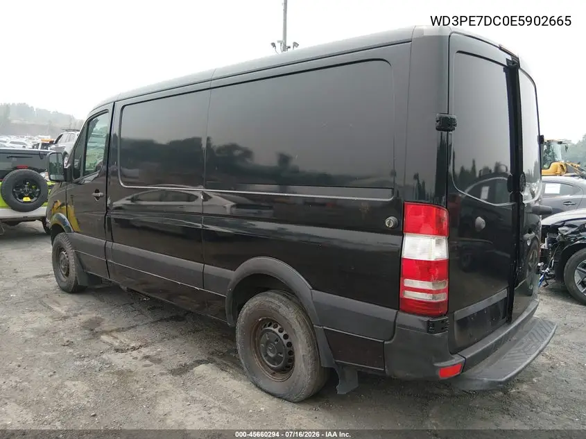 2014 Mercedes-Benz Sprinter 2500 Normal Roof VIN: WD3PE7DC0E5902665 Lot: 45660294
