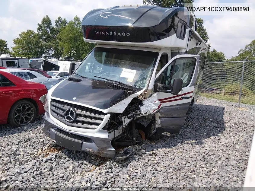 2015 Mercedes-Benz Sprinter 3500 VIN: WDAPF4CCXF9608898 Lot: 45564960