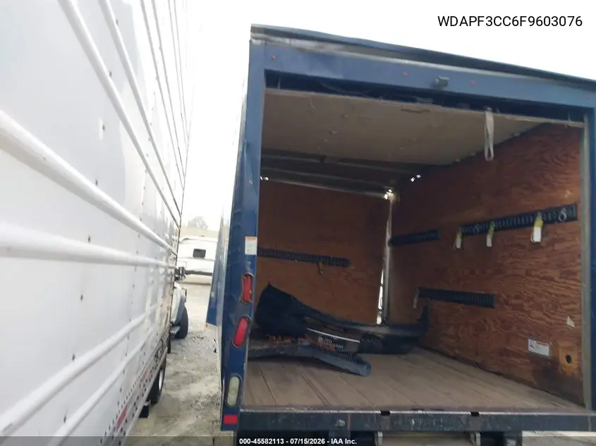 2015 Mercedes-Benz Sprinter 3500 VIN: WDAPF3CC6F9603076 Lot: 45582113