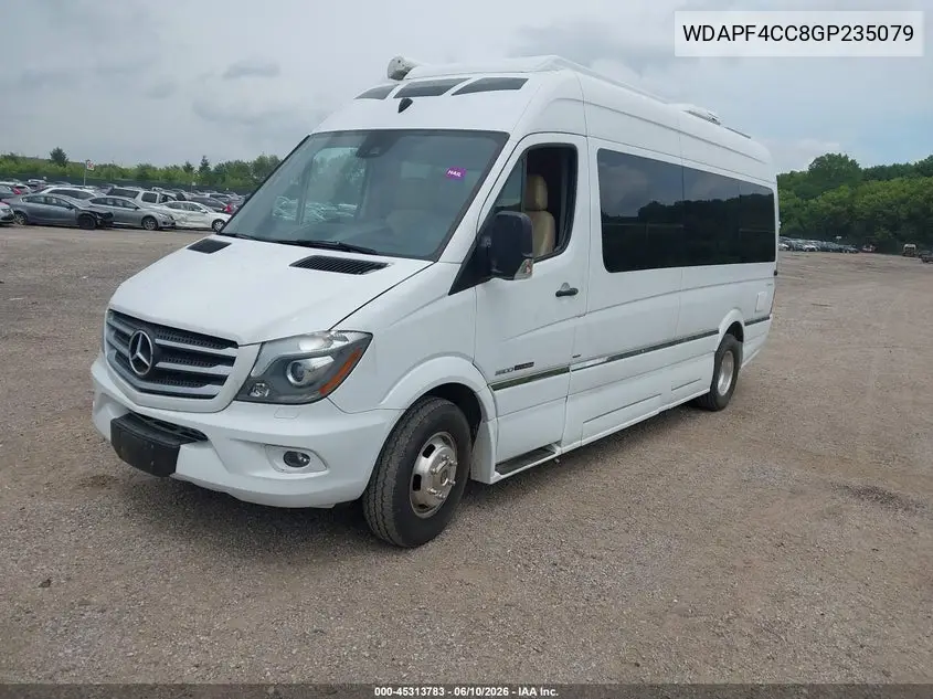 2016 Mercedes-Benz Sprinter 3500 High Roof VIN: WDAPF4CC8GP235079 Lot: 45313783