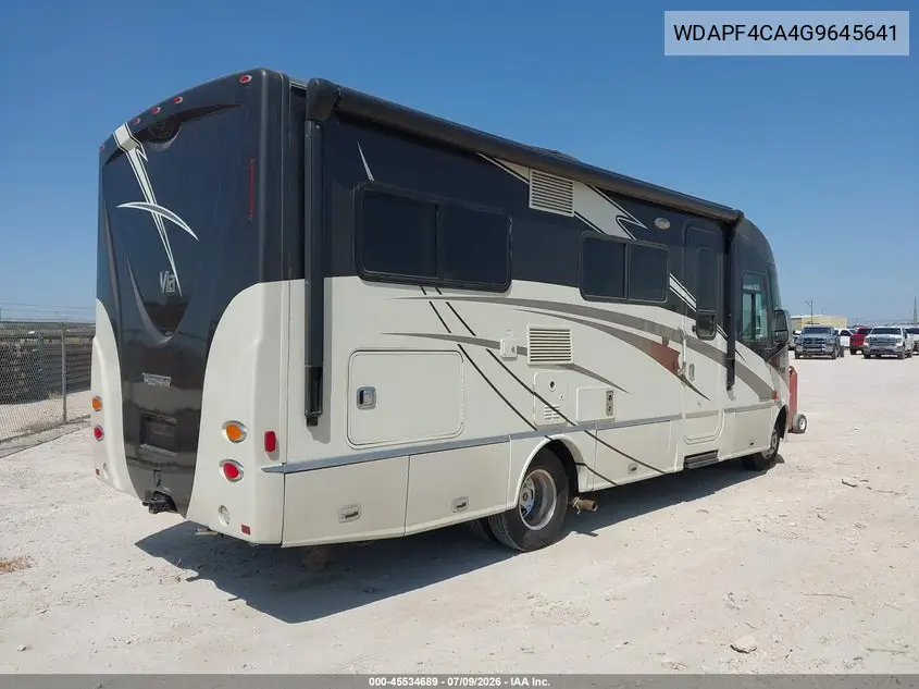 2016 Mercedes Sprinter VIN: WDAPF4CA4G9645641 Lot: 45534689