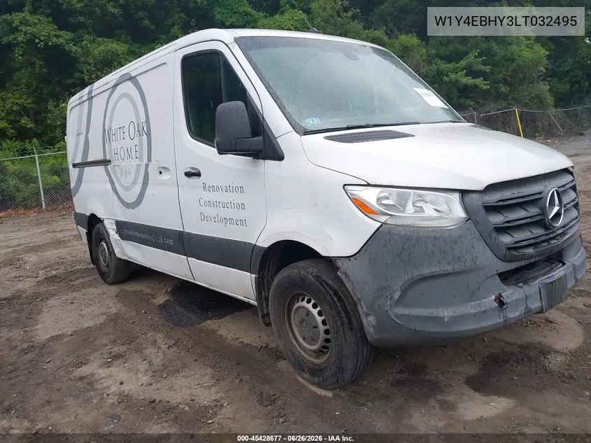 2020 Mercedes-Benz Sprinter 2500 Standard Roof V6 VIN: W1Y4EBHY3LT032495 Lot: 45428677