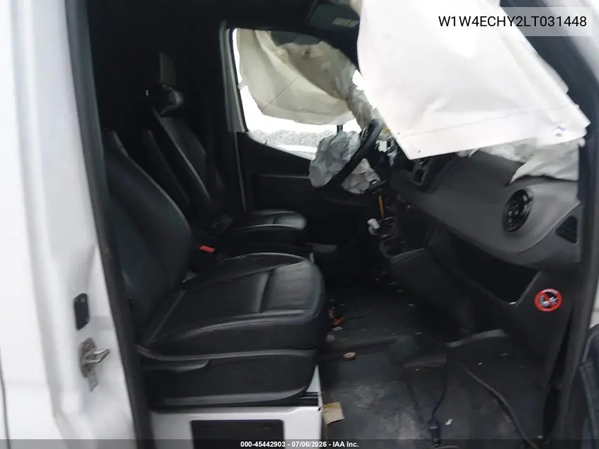 2020 Mercedes-Benz Sprinter 2500 High Roof V6 VIN: W1W4ECHY2LT031448 Lot: 45442903