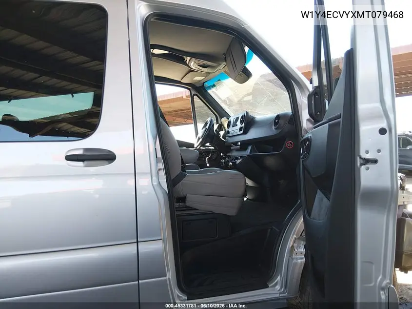 2021 Mercedes-Benz Sprinter 2500 High Roof V6 VIN: W1Y4ECVYXMT079468 Lot: 45331781