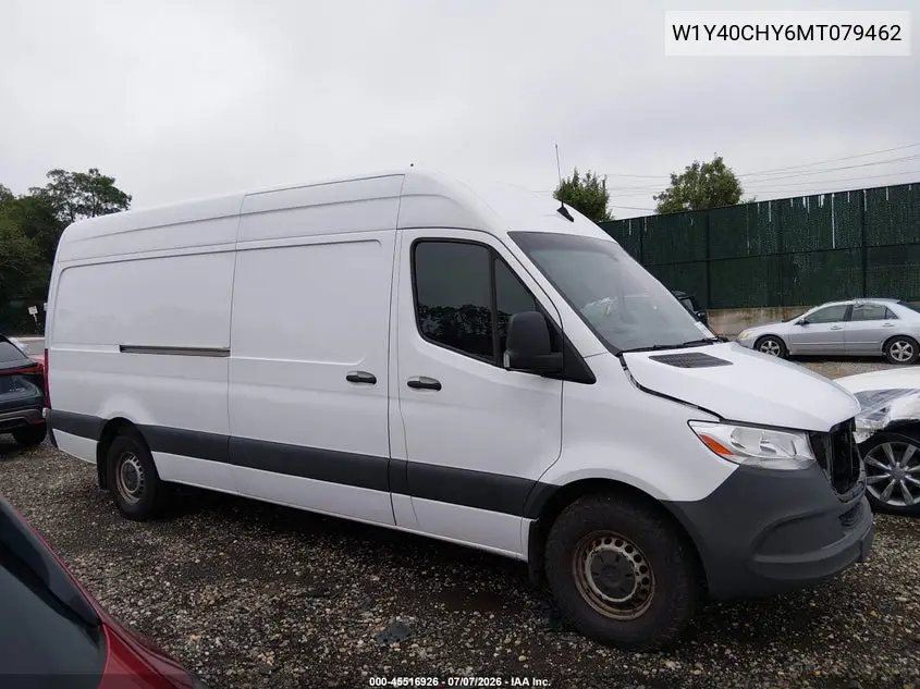 2021 Mercedes-Benz Sprinter 2500 High Roof I4 VIN: W1Y40CHY6MT079462 Lot: 45516926