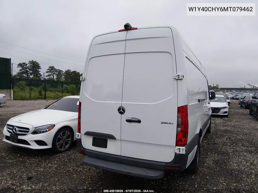 2021 Mercedes-Benz Sprinter 2500 High Roof I4 VIN: W1Y40CHY6MT079462 Lot: 45516926