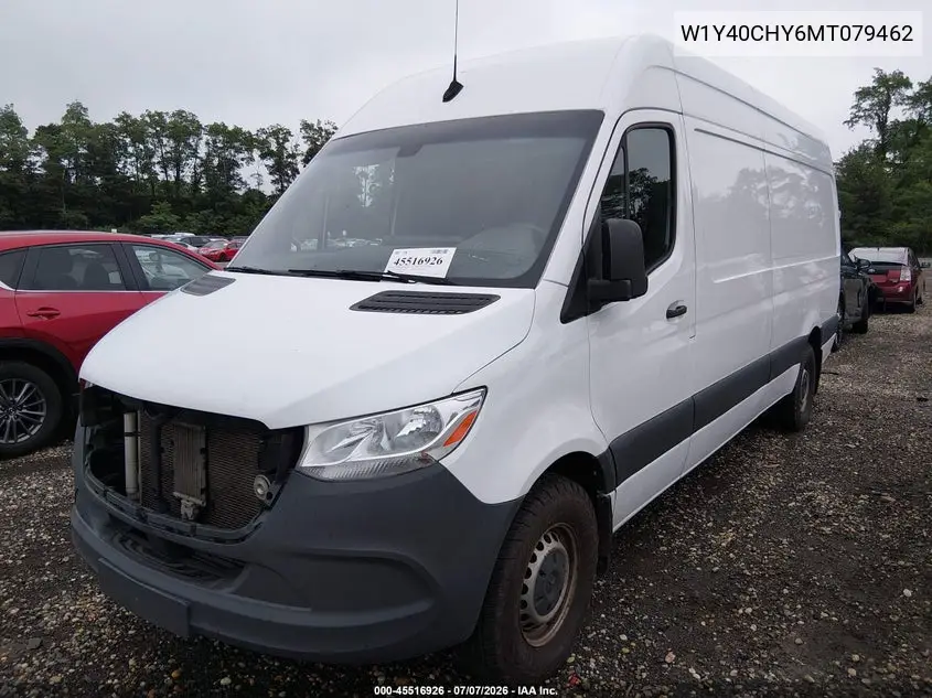 2021 Mercedes-Benz Sprinter 2500 High Roof I4 VIN: W1Y40CHY6MT079462 Lot: 45516926
