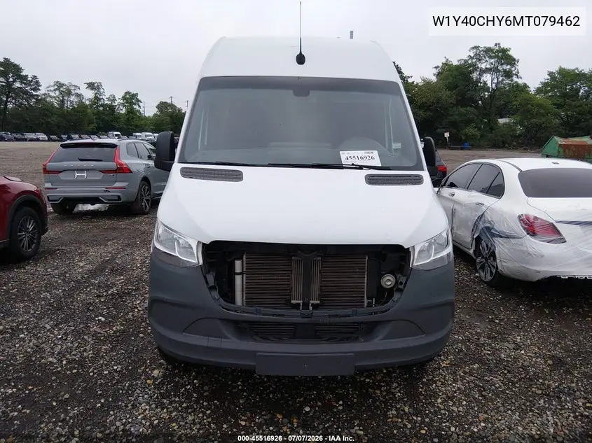 2021 Mercedes-Benz Sprinter 2500 High Roof I4 VIN: W1Y40CHY6MT079462 Lot: 45516926