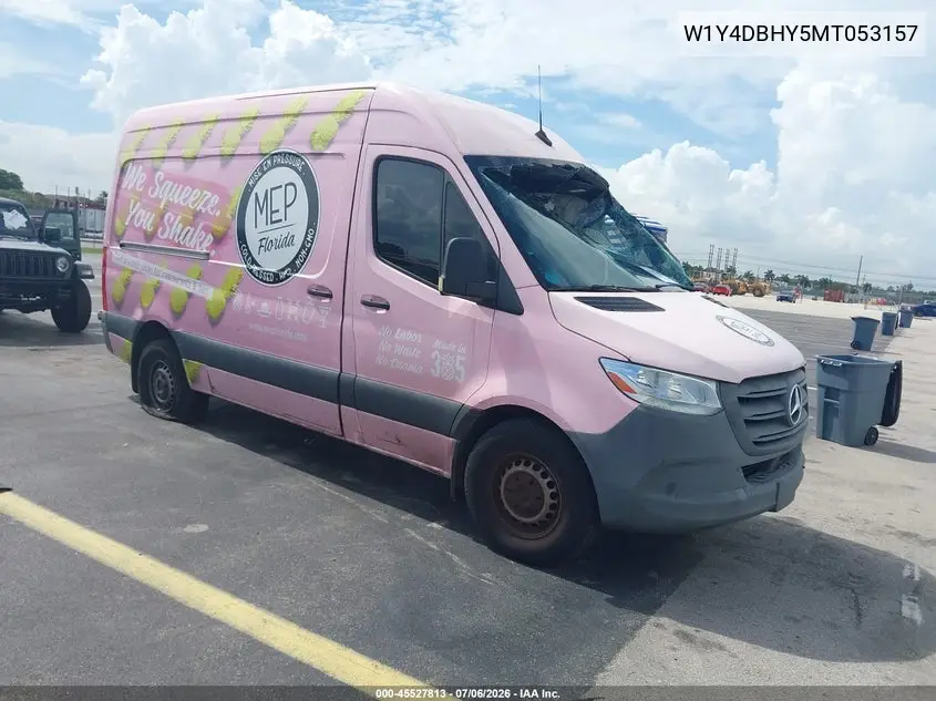 2021 Mercedes-Benz Sprinter 2500 Standard Roof I4 Diesel VIN: W1Y4DBHY5MT053157 Lot: 45527813