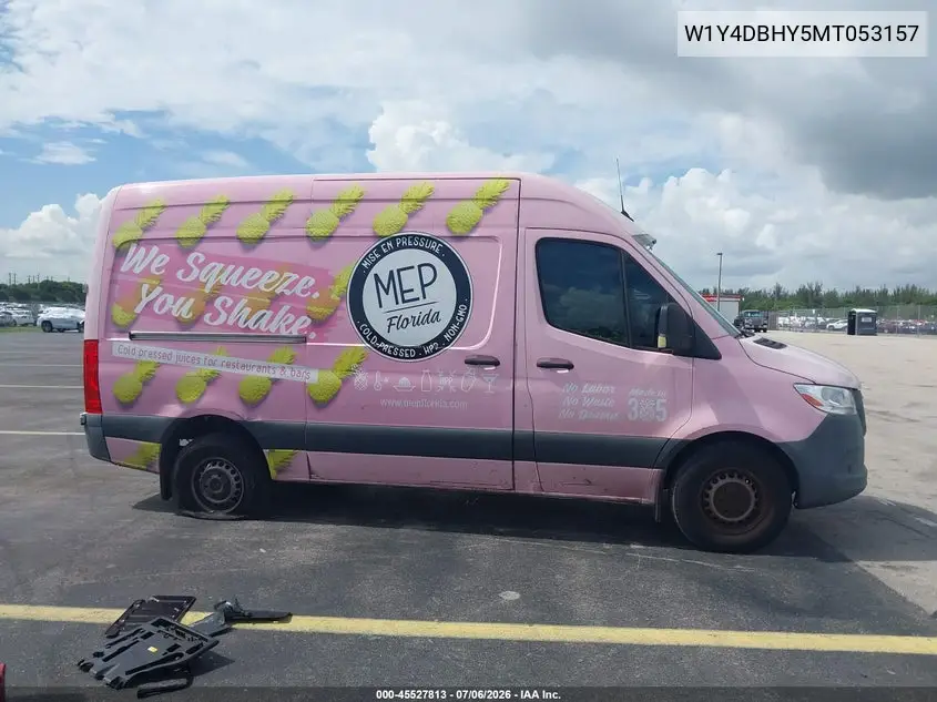 2021 Mercedes-Benz Sprinter 2500 Standard Roof I4 Diesel VIN: W1Y4DBHY5MT053157 Lot: 45527813