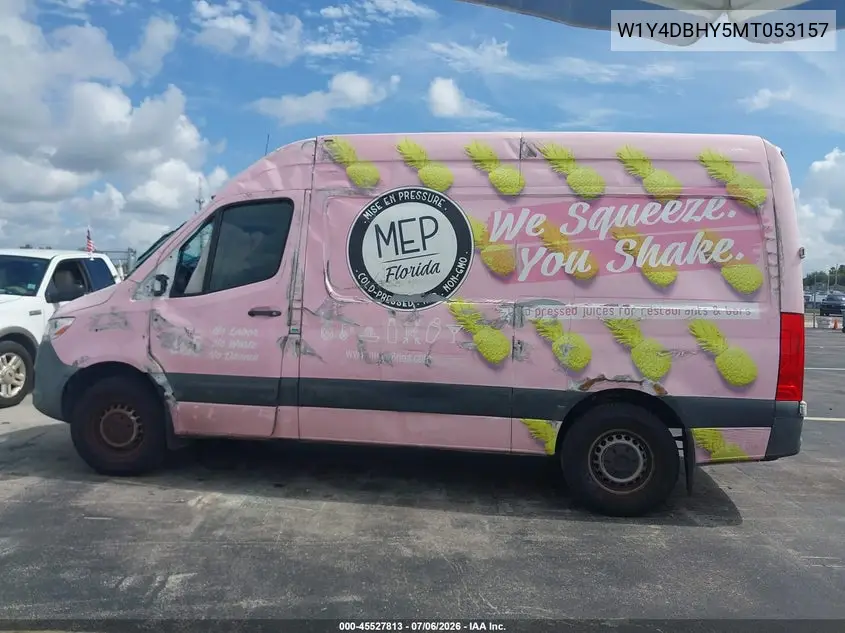 2021 Mercedes-Benz Sprinter 2500 Standard Roof I4 Diesel VIN: W1Y4DBHY5MT053157 Lot: 45527813