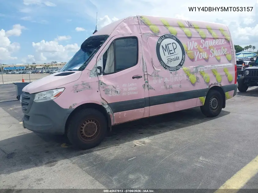 2021 Mercedes-Benz Sprinter 2500 Standard Roof I4 Diesel VIN: W1Y4DBHY5MT053157 Lot: 45527813