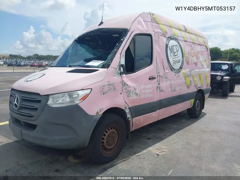 2021 Mercedes-Benz Sprinter 2500 Standard Roof I4 Diesel VIN: W1Y4DBHY5MT053157 Lot: 45527813