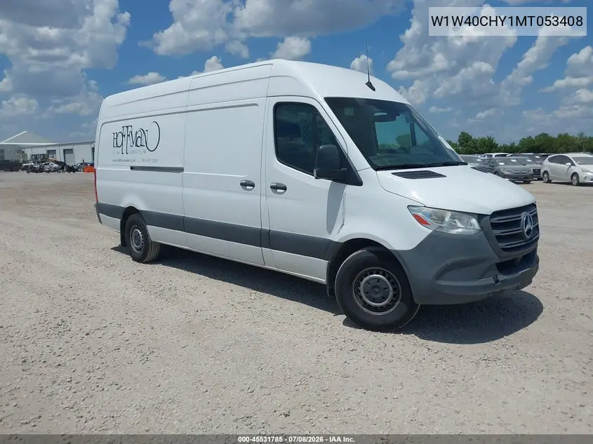 2021 Mercedes-Benz Sprinter 2500 High Roof I4 VIN: W1W40CHY1MT053408 Lot: 45531785