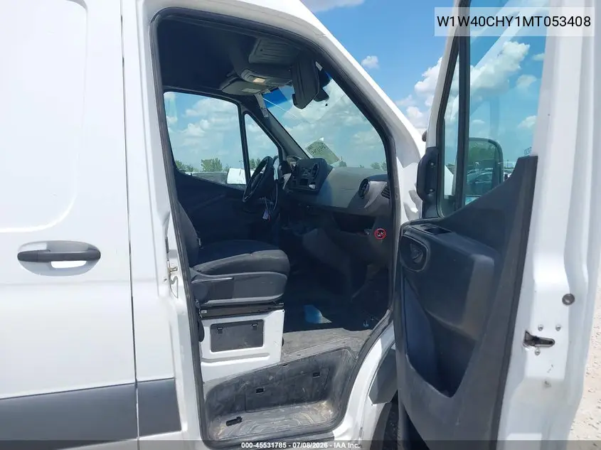 2021 Mercedes-Benz Sprinter 2500 High Roof I4 VIN: W1W40CHY1MT053408 Lot: 45531785