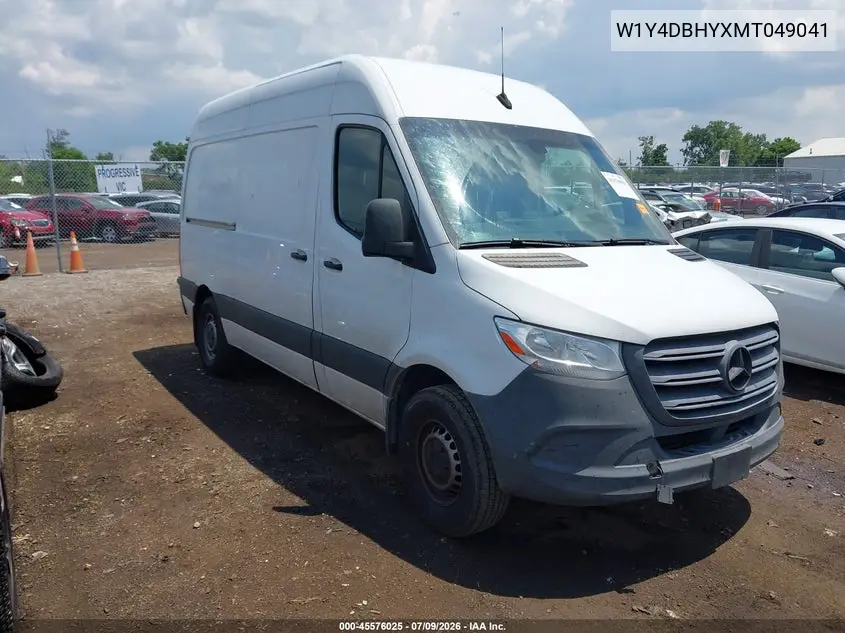 2021 Mercedes-Benz Sprinter 2500 Standard Roof I4 Diesel VIN: W1Y4DBHYXMT049041 Lot: 45576025