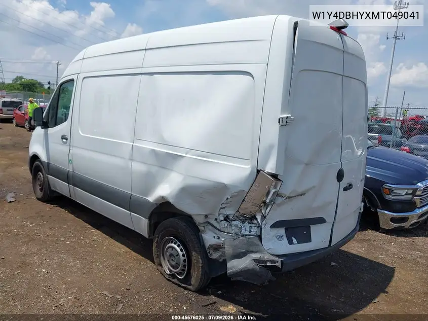 2021 Mercedes-Benz Sprinter 2500 Standard Roof I4 Diesel VIN: W1Y4DBHYXMT049041 Lot: 45576025