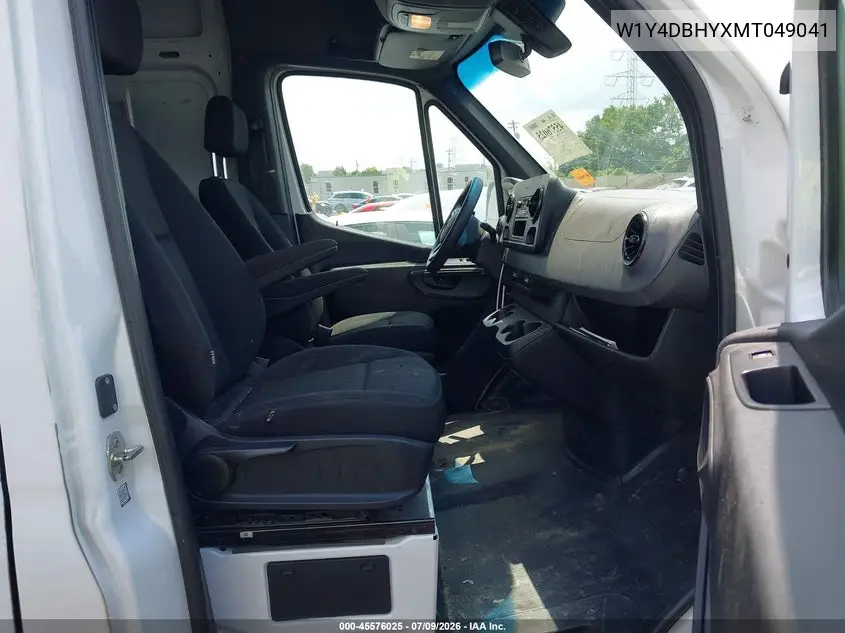 2021 Mercedes-Benz Sprinter 2500 Standard Roof I4 Diesel VIN: W1Y4DBHYXMT049041 Lot: 45576025