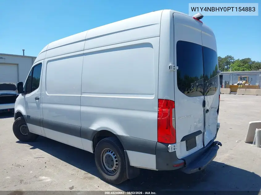 2023 Mercedes-Benz Sprinter 2500 Standard Roof 4-Cyl Diesel Ho VIN: W1Y4NBHY0PT154883 Lot: 45240663