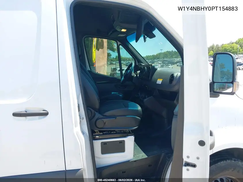 2023 Mercedes-Benz Sprinter 2500 Standard Roof 4-Cyl Diesel Ho VIN: W1Y4NBHY0PT154883 Lot: 45240663