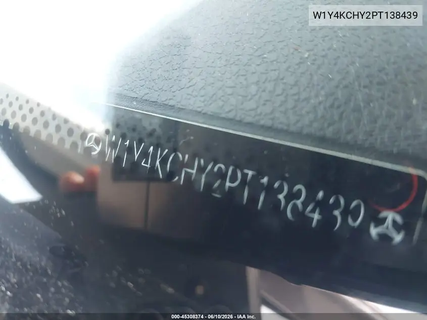2023 Mercedes-Benz Sprinter 2500 High Roof 4-Cyl Diesel VIN: W1Y4KCHY2PT138439 Lot: 45308374