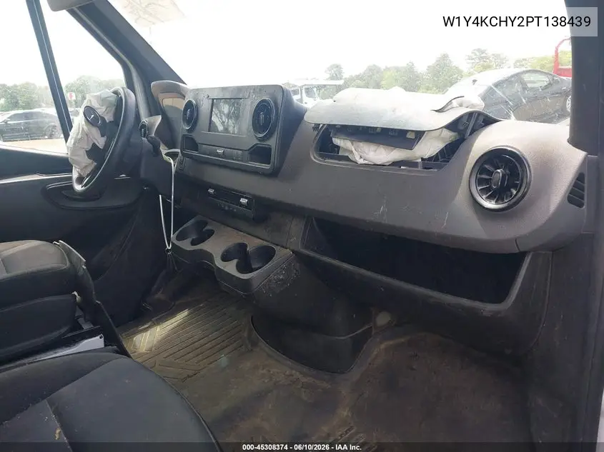 2023 Mercedes-Benz Sprinter 2500 High Roof 4-Cyl Diesel VIN: W1Y4KCHY2PT138439 Lot: 45308374