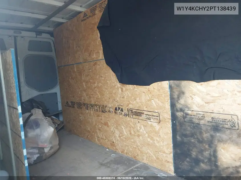 2023 Mercedes-Benz Sprinter 2500 High Roof 4-Cyl Diesel VIN: W1Y4KCHY2PT138439 Lot: 45308374