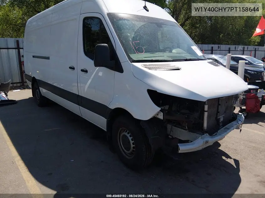 2023 Mercedes-Benz Sprinter 2500 High Roof 4-Cyl Gas VIN: W1Y40CHY7PT158644 Lot: 45465192
