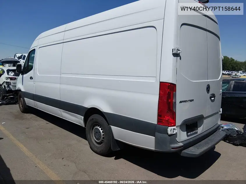 2023 Mercedes-Benz Sprinter 2500 High Roof 4-Cyl Gas VIN: W1Y40CHY7PT158644 Lot: 45465192