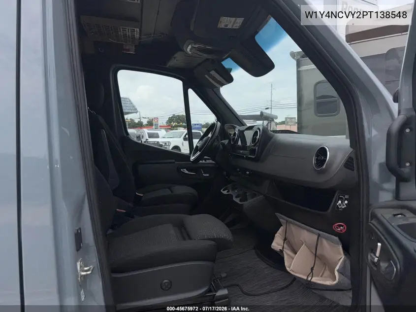 2023 Mercedes-Benz Sprinter 2500 High Roof 4-Cyl Diesel Ho VIN: W1Y4NCVY2PT138548 Lot: 45675972