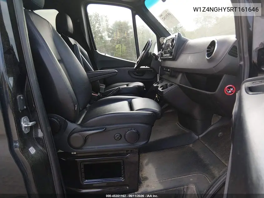 2024 Mercedes-Benz Sprinter 2500 High Roof 4-Cyl Diesel Ho VIN: W1Z4NGHY5RT161646 Lot: 45351162