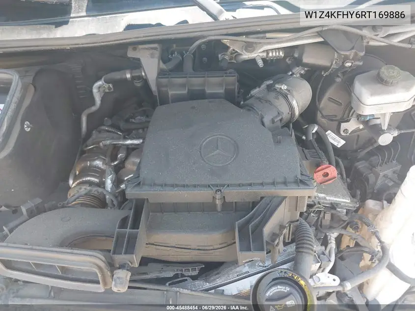 2024 Mercedes-Benz Sprinter 2500 Standard Roof 4-Cyl Diesel VIN: W1Z4KFHY6RT169886 Lot: 45488454