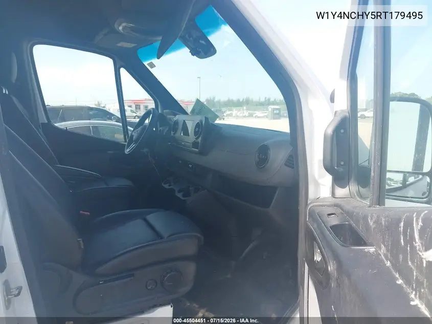 2024 Mercedes-Benz Sprinter 2500 High Roof 4-Cyl Diesel Ho VIN: W1Y4NCHY5RT179495 Lot: 45504451